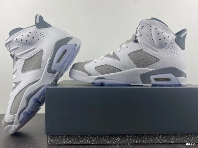 Rep TBK CT8529-100 Air Cool Jordan Grey 6 0730